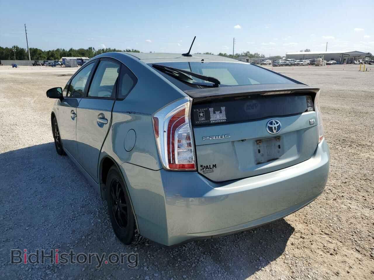 2014 TOYOTA PRIUS - VIN: JTDKN3DU4E1806644 - Фото 2