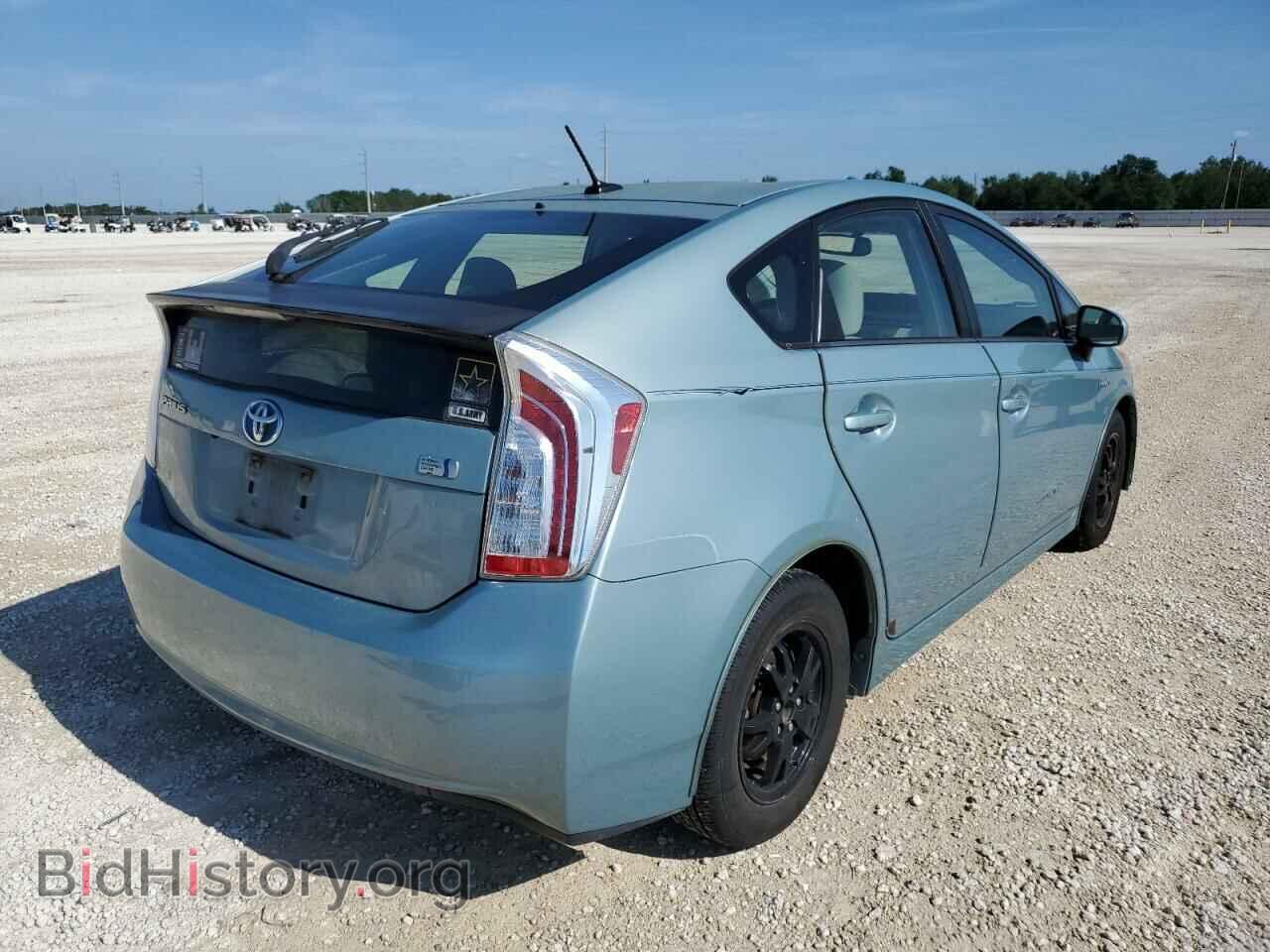 2014 TOYOTA PRIUS - VIN: JTDKN3DU4E1806644 - Фото 3