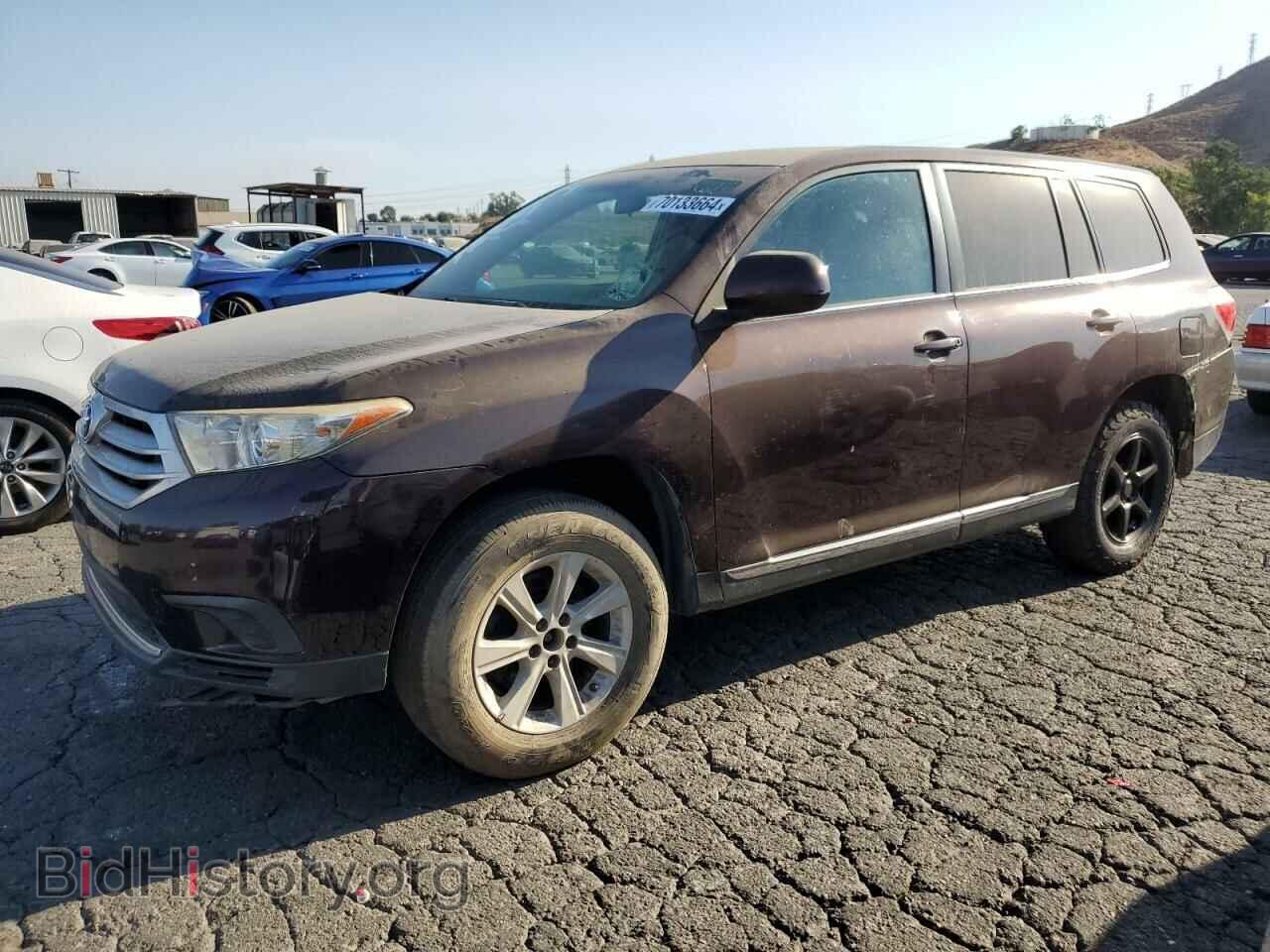 Фотография 5TDZK3EH8DS113067 - TOYOTA HIGHLANDER 2013