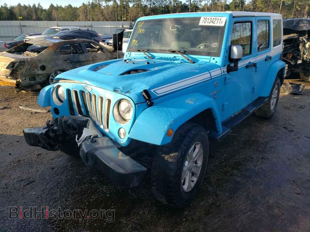 2017 JEEP WRANGLER - VIN: 1C4BJWEG3HL686866 - Фото 2