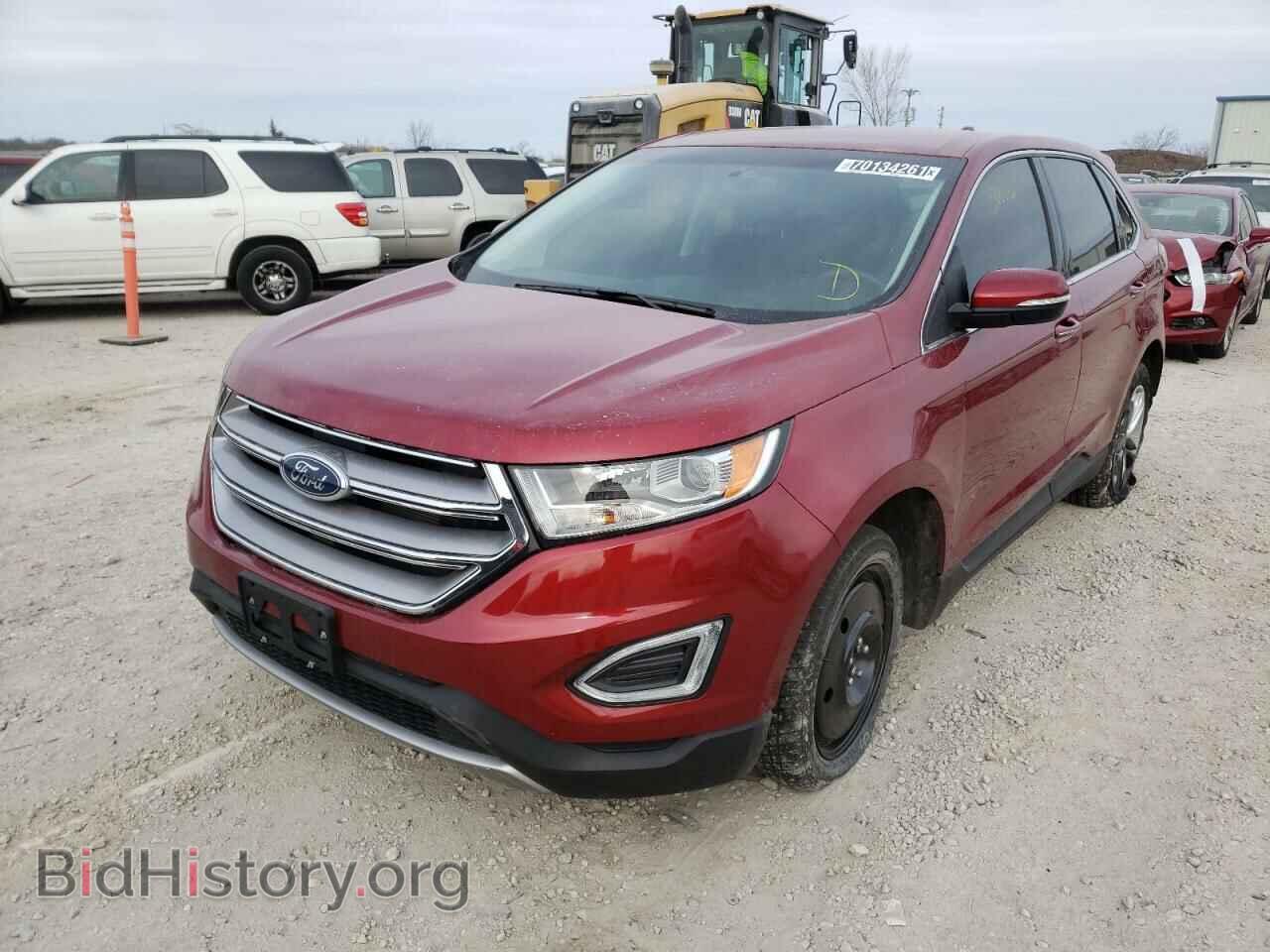 2016 FORD EDGE - VIN: 2FMPK4K86GBC11386 - Фото 2