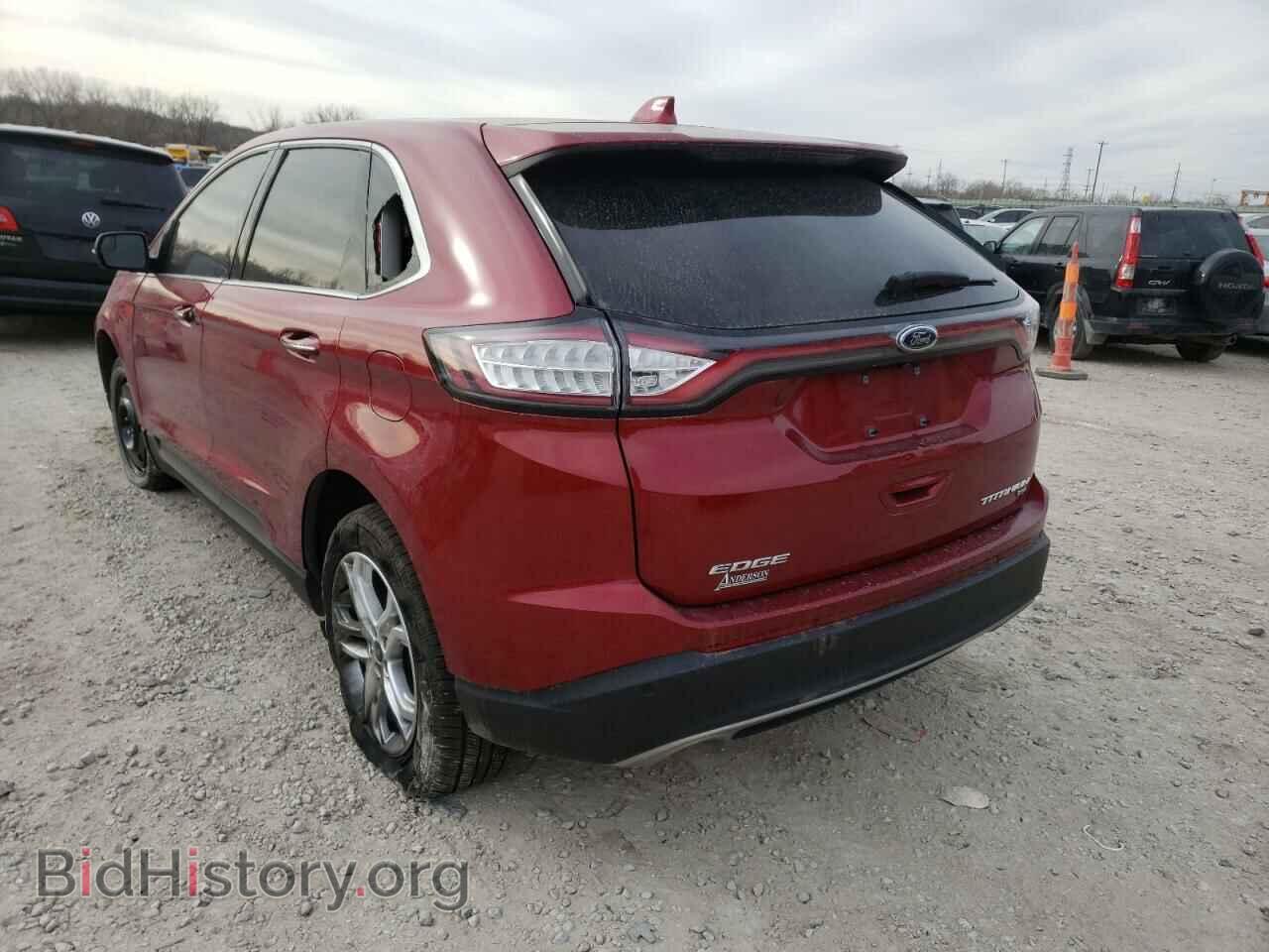 2016 FORD EDGE - VIN: 2FMPK4K86GBC11386 - Фото 3