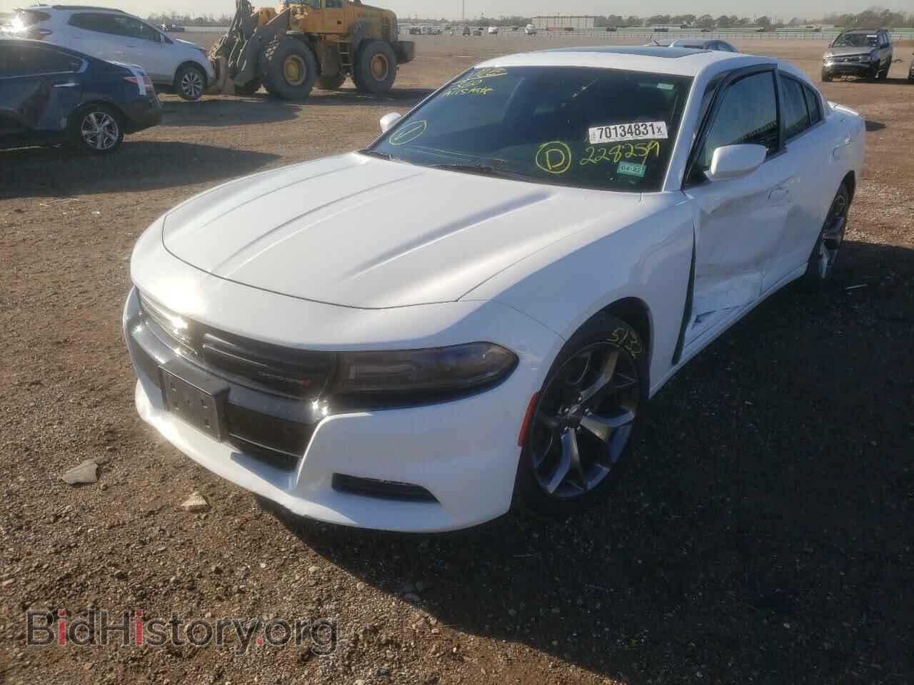 2016 DODGE CHARGER - VIN: 2C3CDXHG9GH228259 - Фото 2