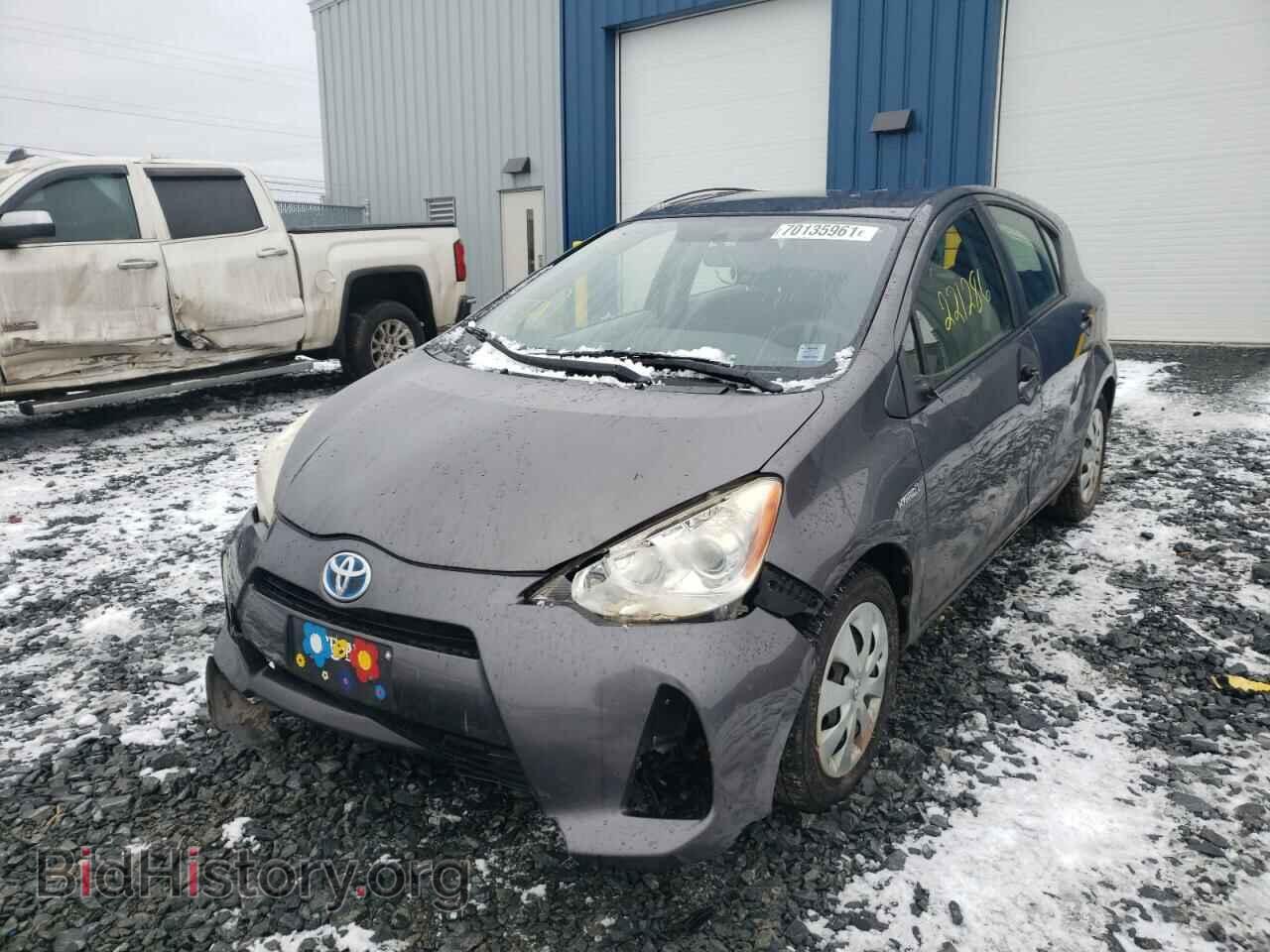 2012 TOYOTA PRIUS - VIN: JTDKDTB34C1519931 - Фото 2