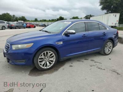 2013 Ford TAURUS Limited, blue — VIN 1FAHP2F85DG235438, Copart