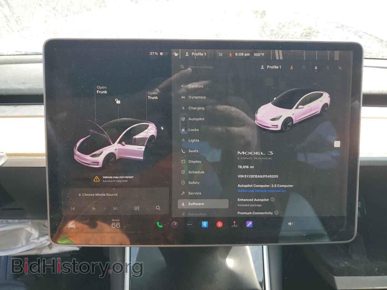 2018 TESLA MODEL 3 - VIN: 5YJ3E1EA9JF045205 - Фото 9