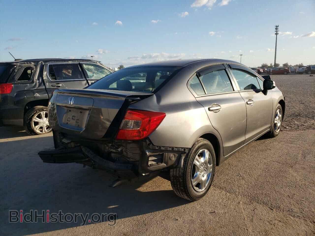 2012 HONDA CIVIC - VIN: 19XFB2F57CE077107 - Фото 4