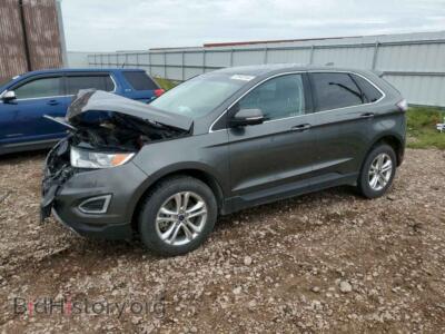 2016 Ford EDGE SEL, gray — VIN 2FMPK4J83GBC67996, Copart
