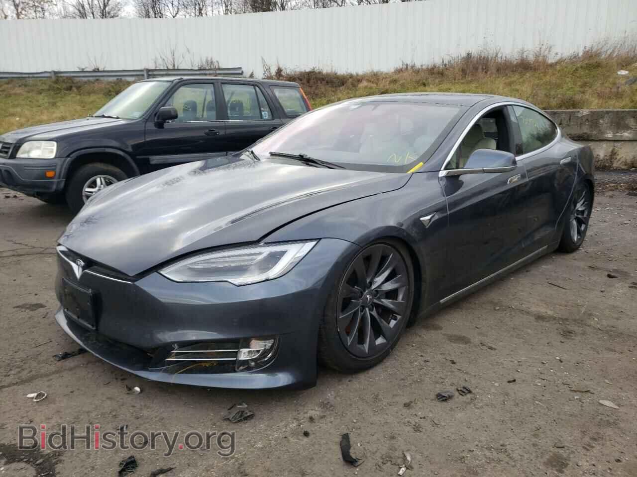 2020 TESLA MODEL S - VIN: 5YJSA1E27LF357946 - Фото 2