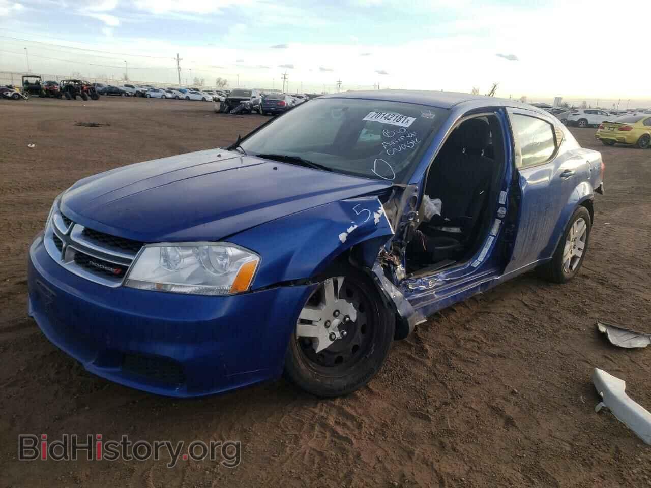 2013 DODGE AVENGER - VIN: 1C3CDZAB7DN596386 - Фото 2