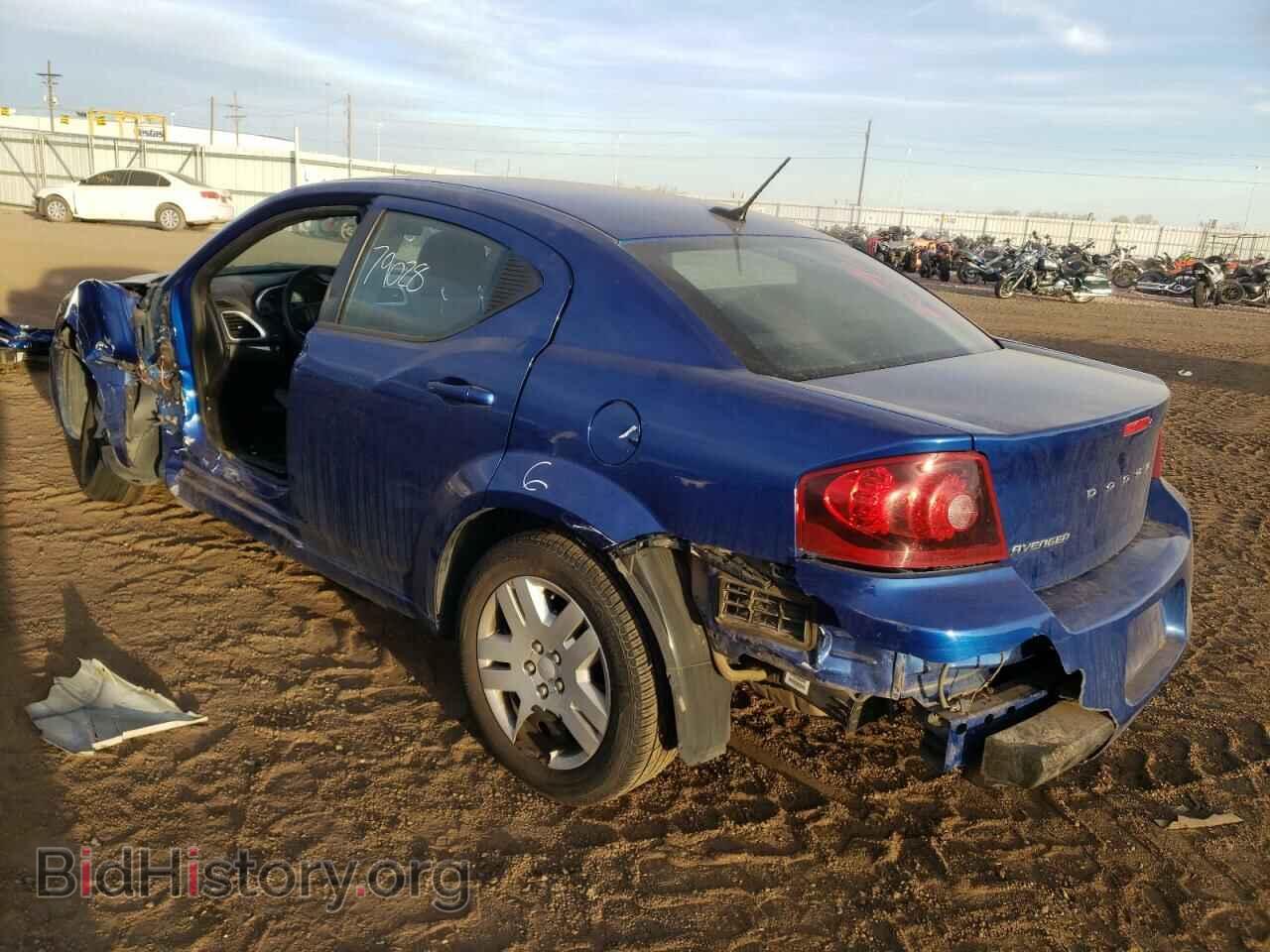 2013 DODGE AVENGER - VIN: 1C3CDZAB7DN596386 - Фото 3