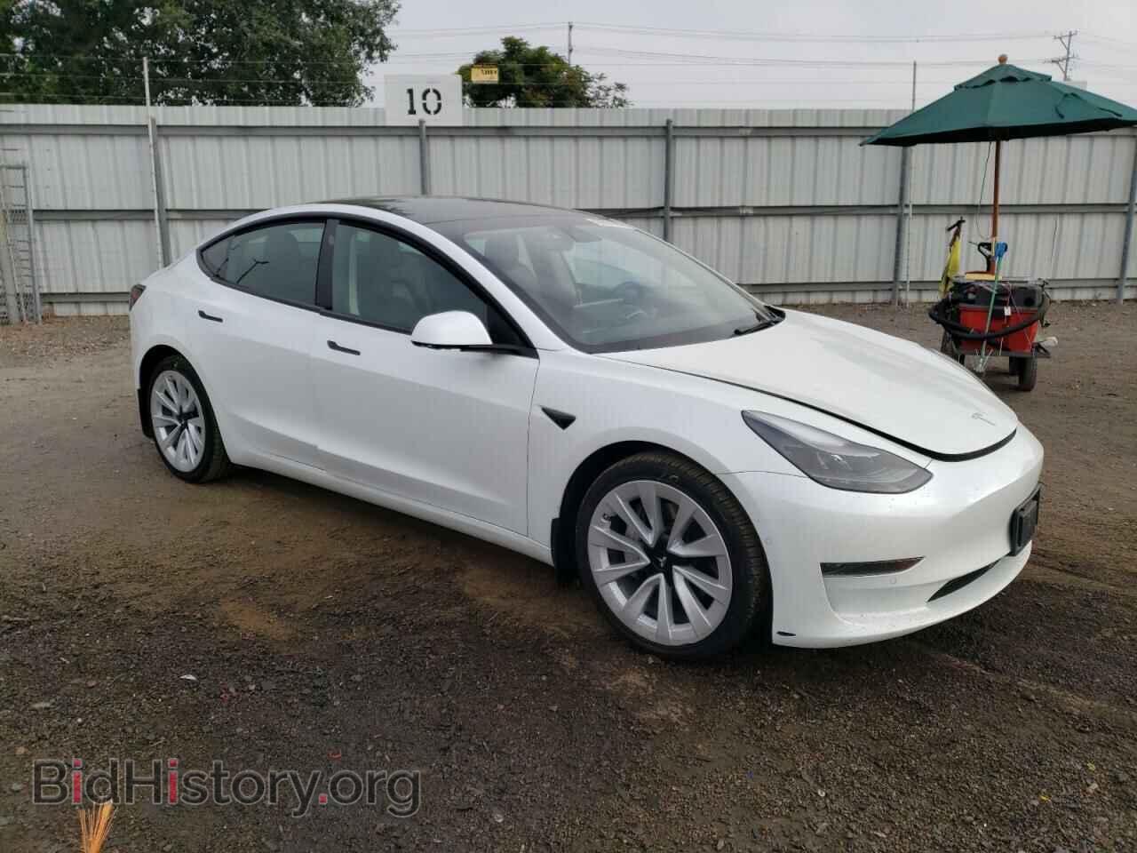 2022 TESLA MODEL 3 - VIN: 5YJ3E1EA4NF144603 - Фото 4