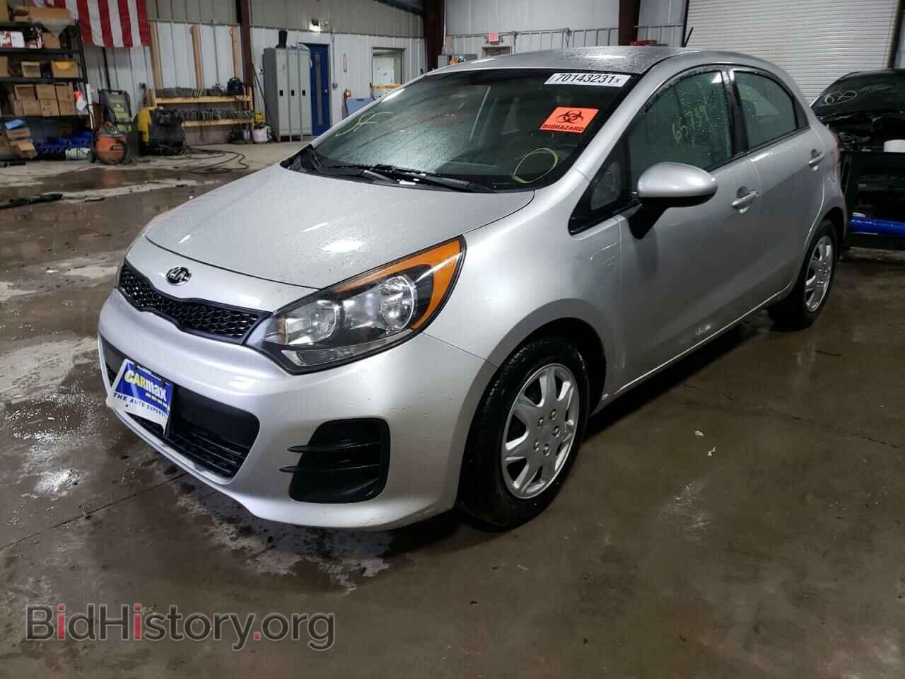 2016 KIA RIO - VIN: KNADM5A32G6659097 - Фото 2