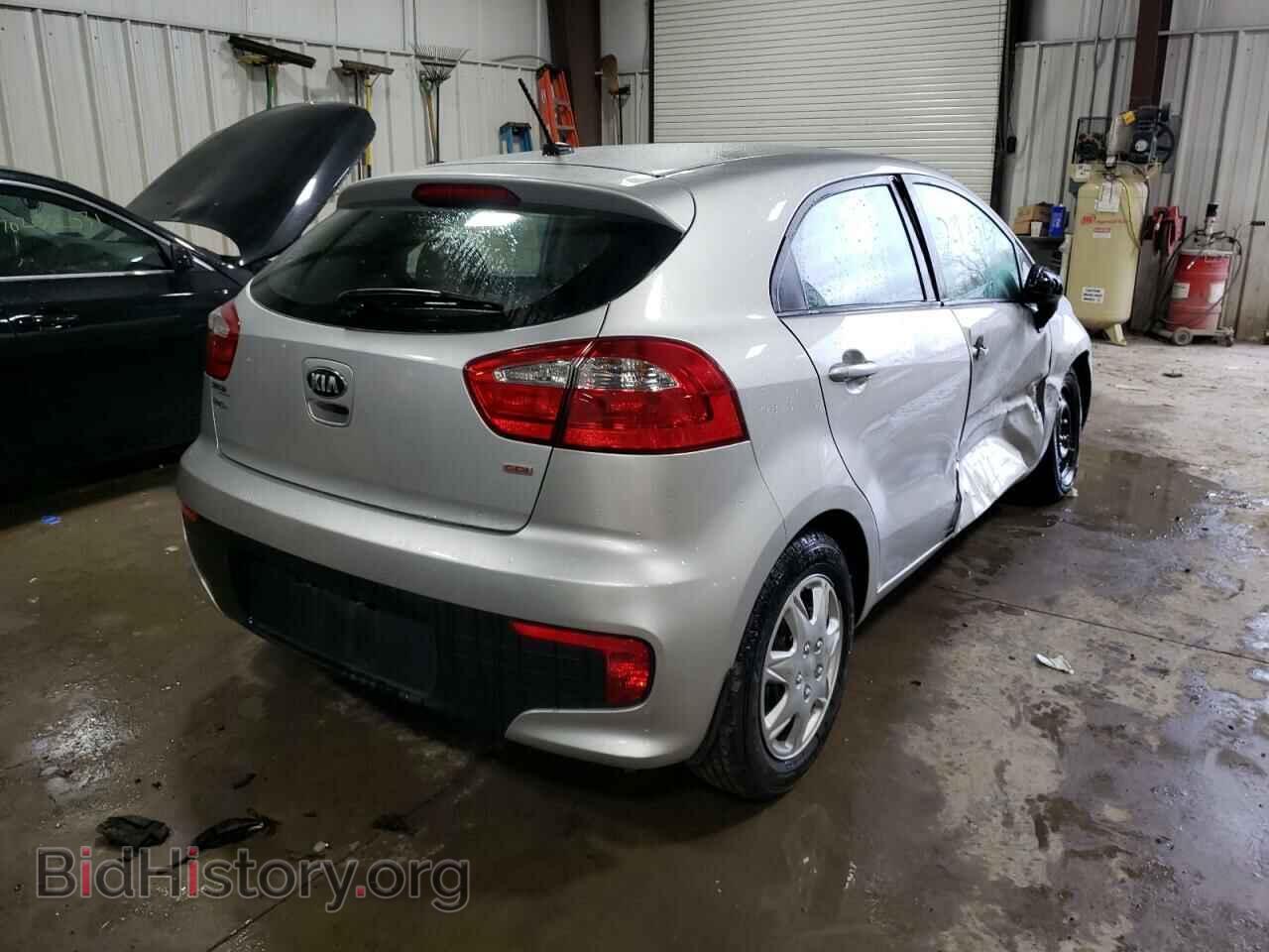 2016 KIA RIO - VIN: KNADM5A32G6659097 - Фото 4
