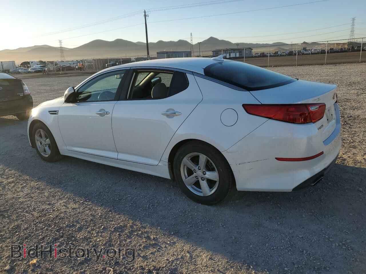 2015 KIA OPTIMA - VIN: KNAGM4A72F5654206 - Фото 2