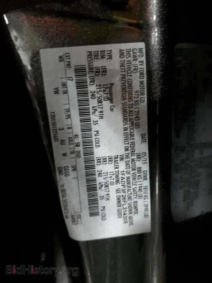 2015 FORD FOCUS - VIN: 1FADP3F26FL314305 - Фото 12