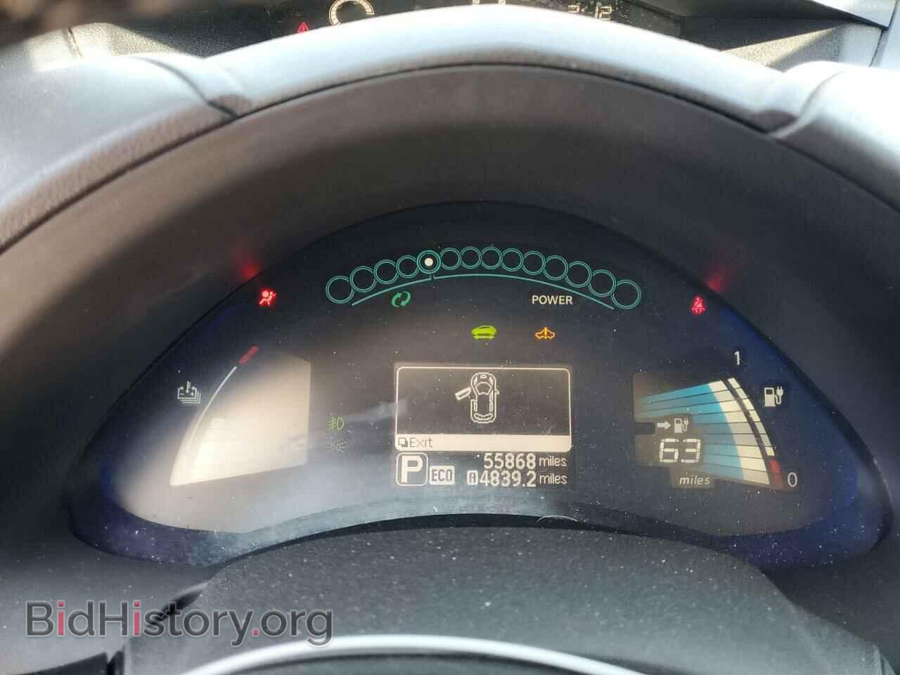 2017 NISSAN LEAF - VIN: 1N4BZ0CP8HC305740 - Фото 9