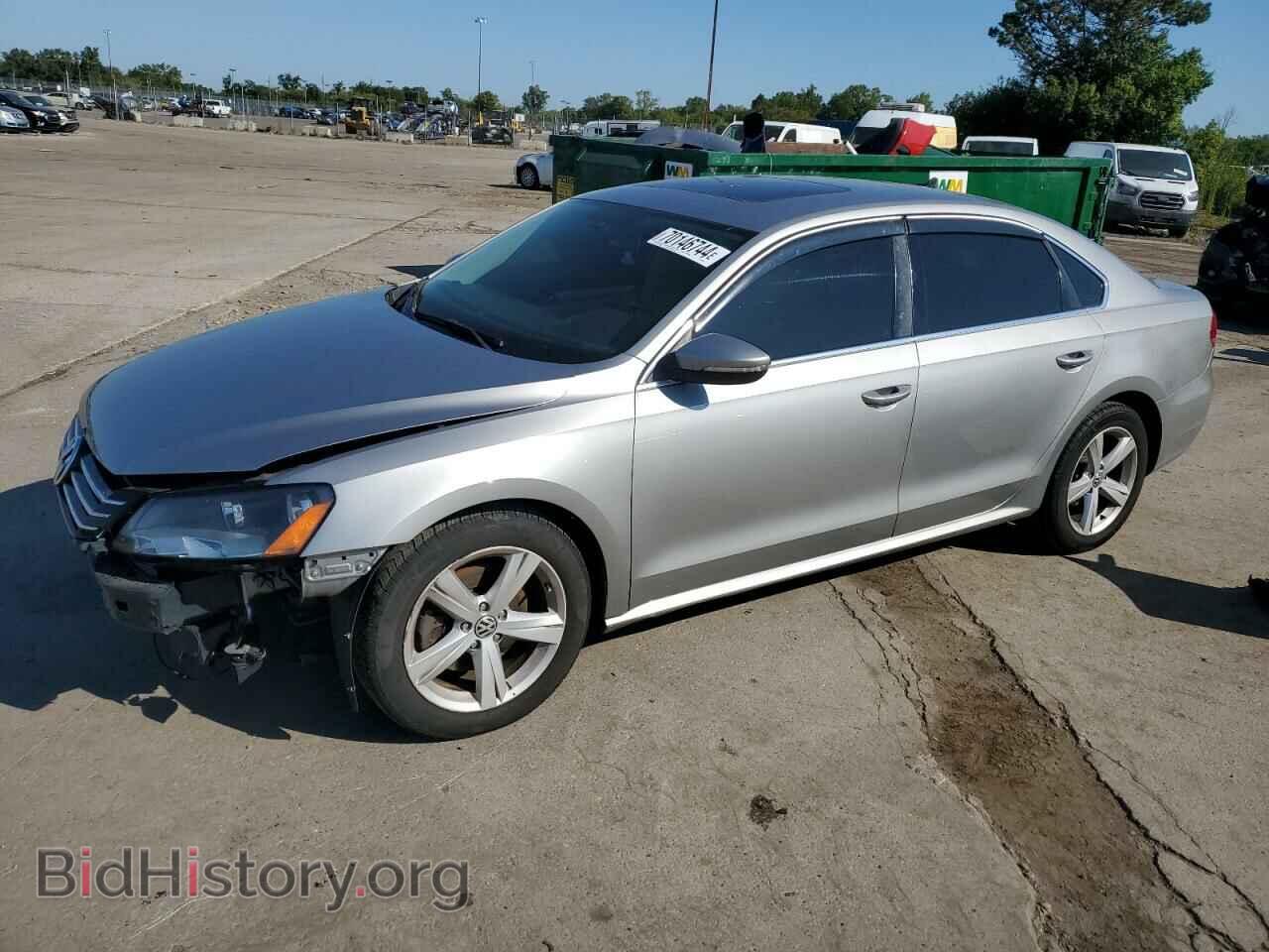 Photo 1VWBP7A38CC088902 - VOLKSWAGEN PASSAT 2012