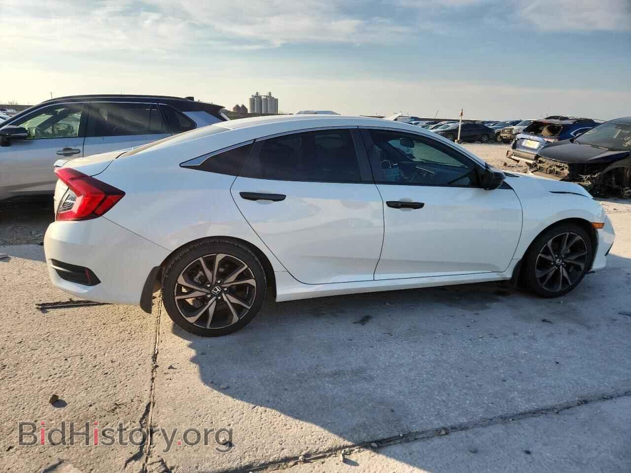 2021 HONDA CIVIC - VIN: 2HGFC2F83MH556848 - Фото 3