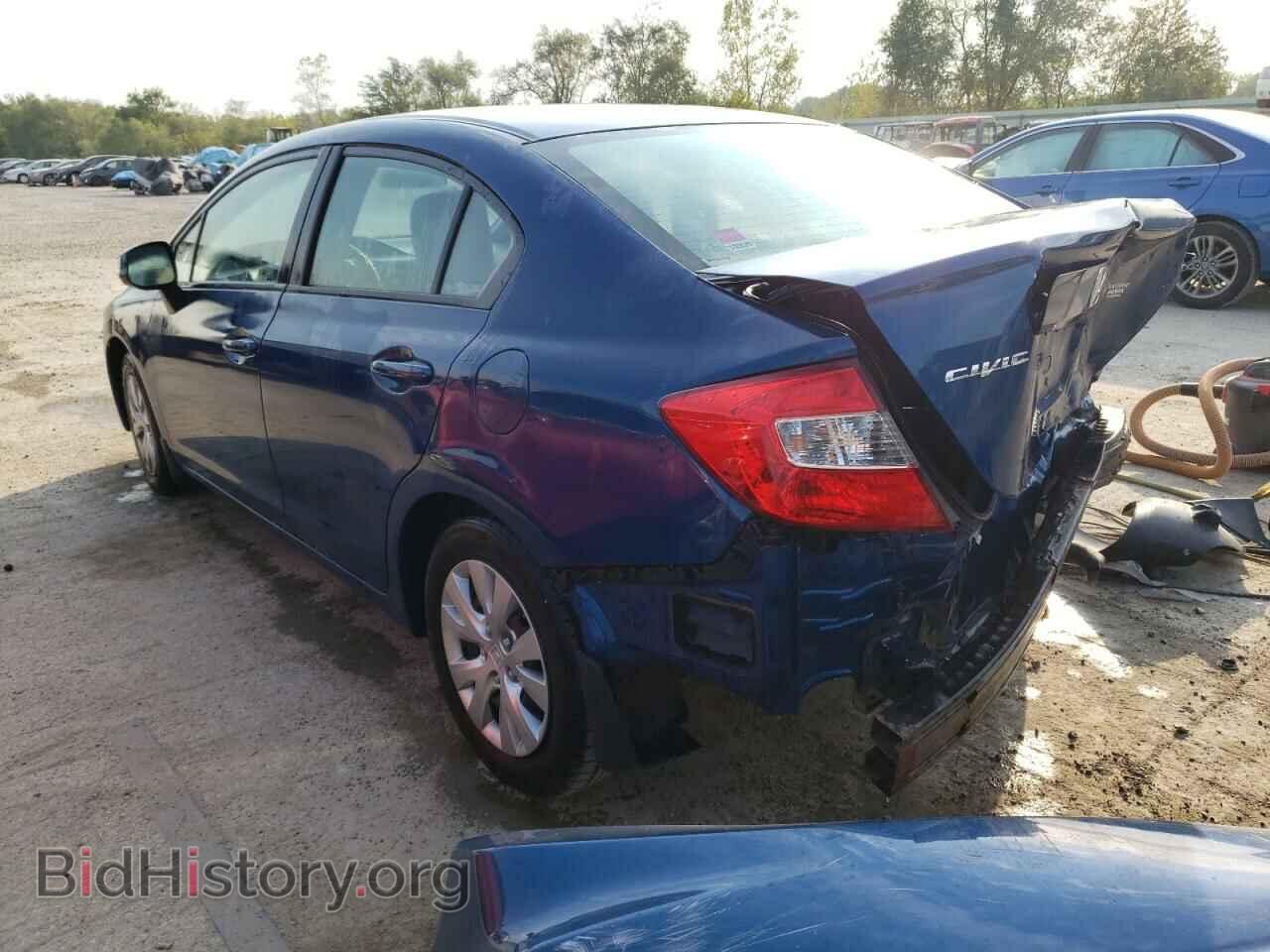 2012 HONDA CIVIC - VIN: 19XFB2F52CE024170 - Фото 2