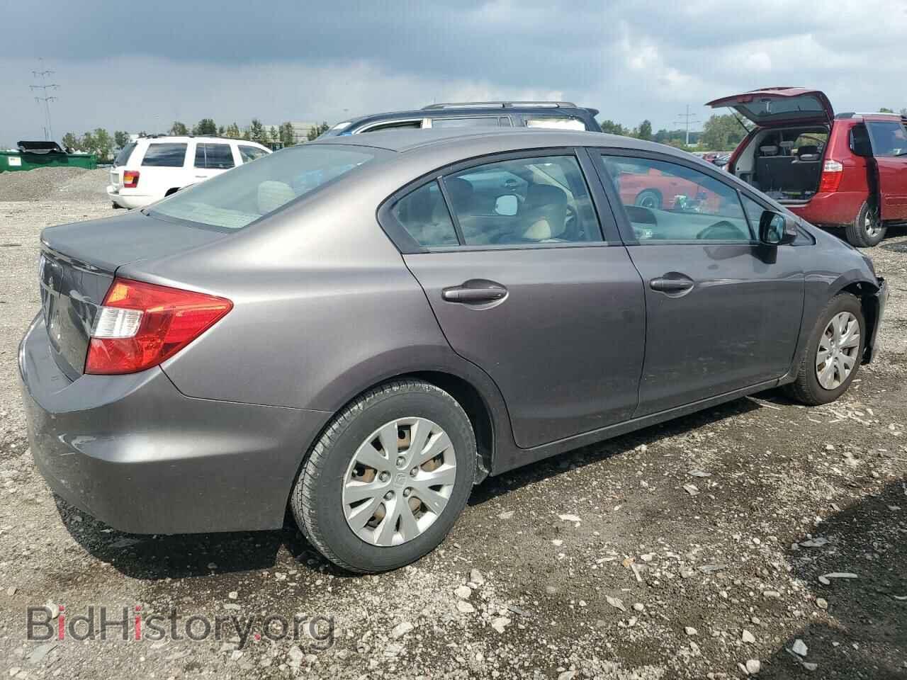 2012 HONDA CIVIC - VIN: 19XFB2F54CE063844 - Фото 3