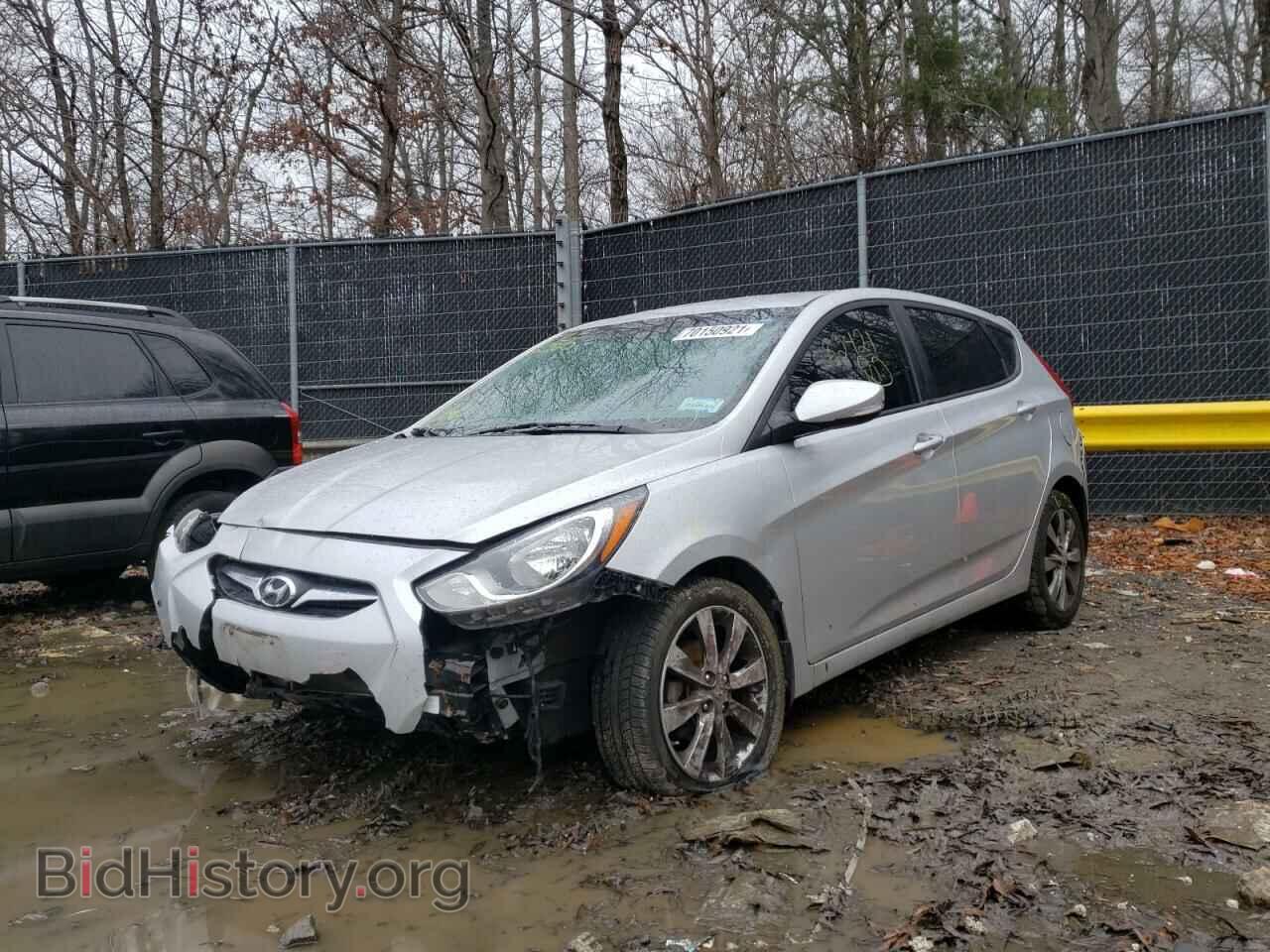 2013 HYUNDAI ACCENT - VIN: KMHCU5AE4DU073763 - Фото 2