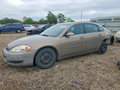 2007 Chevrolet IMPALA LS, tan — VIN 2G1WB55K779231580, Copart