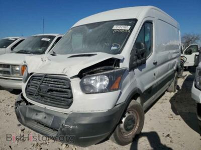 2018 Ford TRANSIT Transit T-, белый — VIN 1FTYR2CM0JKB45922, Copart