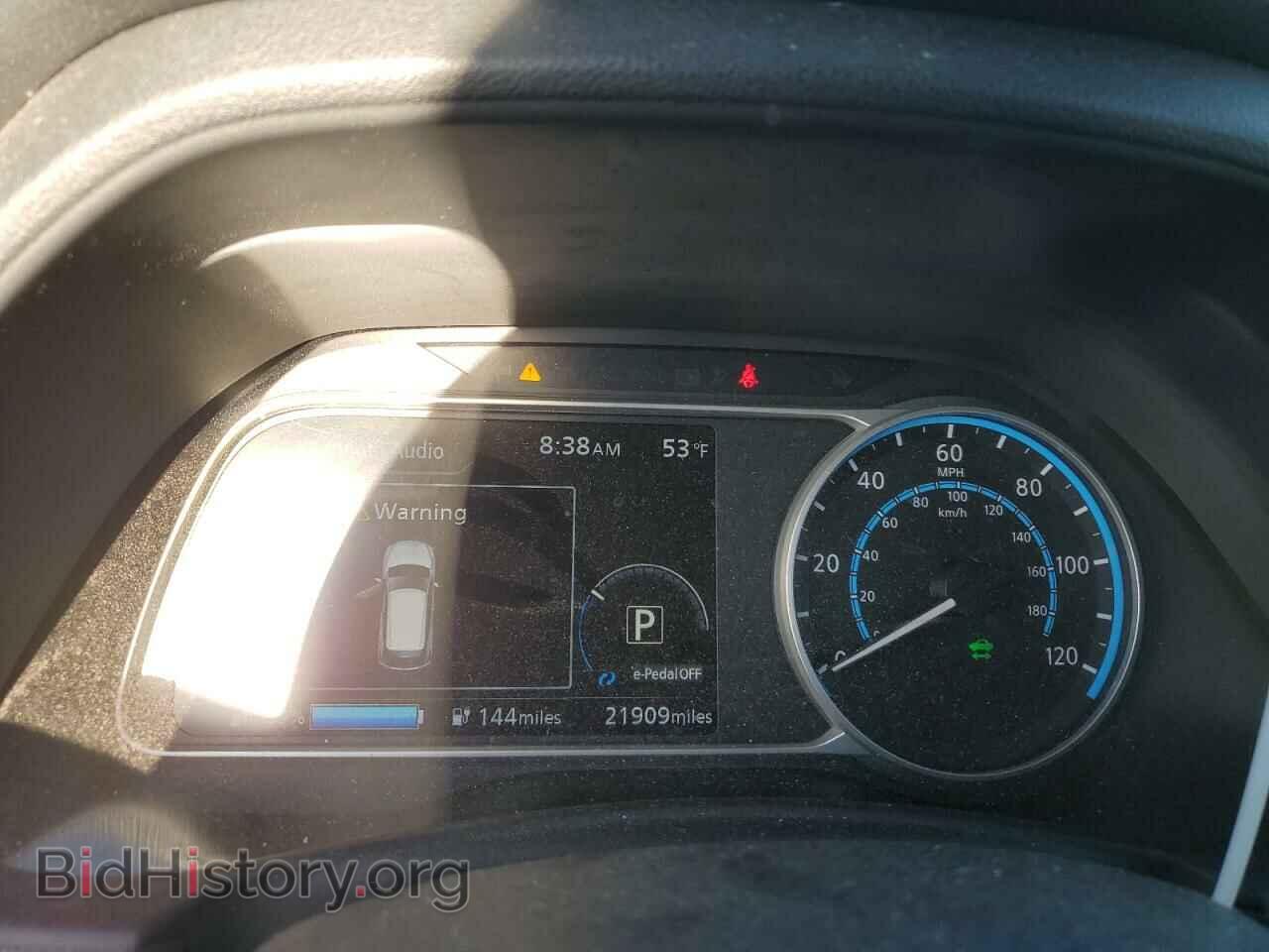 2021 NISSAN LEAF - VIN: 1N4AZ1CV3MC556918 - Фото 9