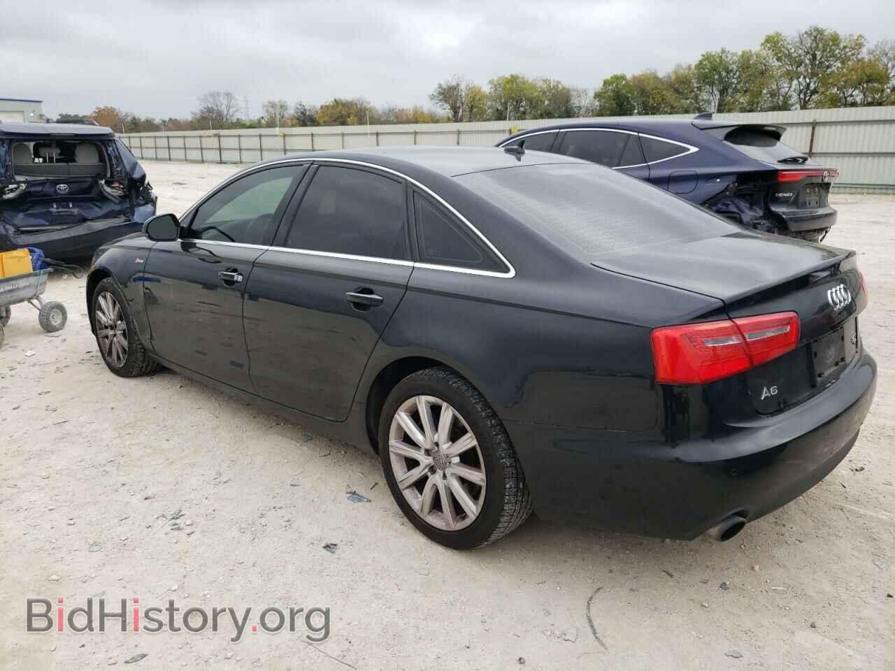 2013 AUDI A6 - VIN: WAUGGAFC4DN020114 - Фото 2