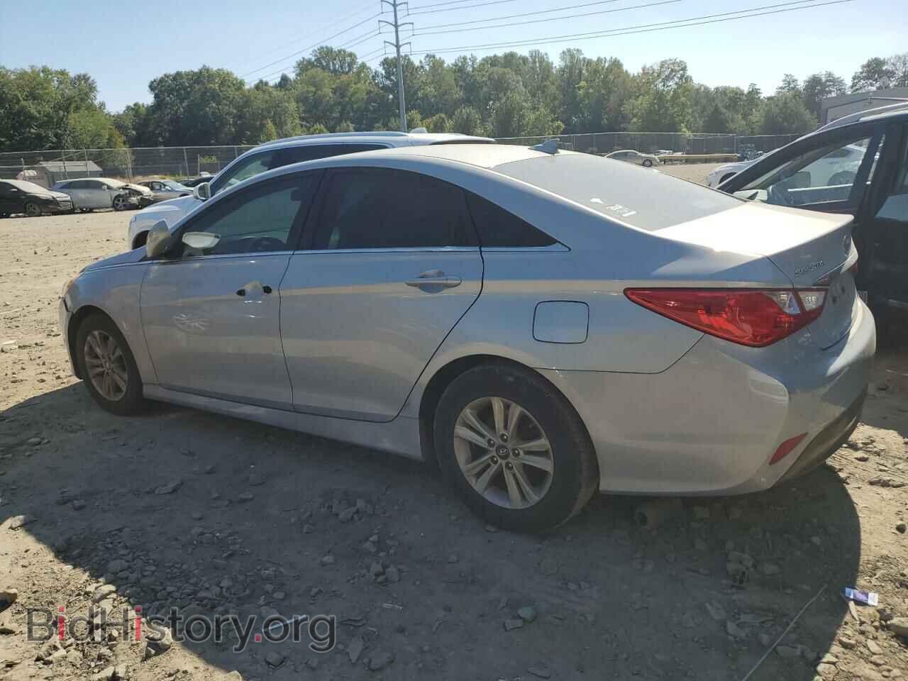 2014 HYUNDAI SONATA - VIN: 5NPEB4AC3EH850442 - Фото 2
