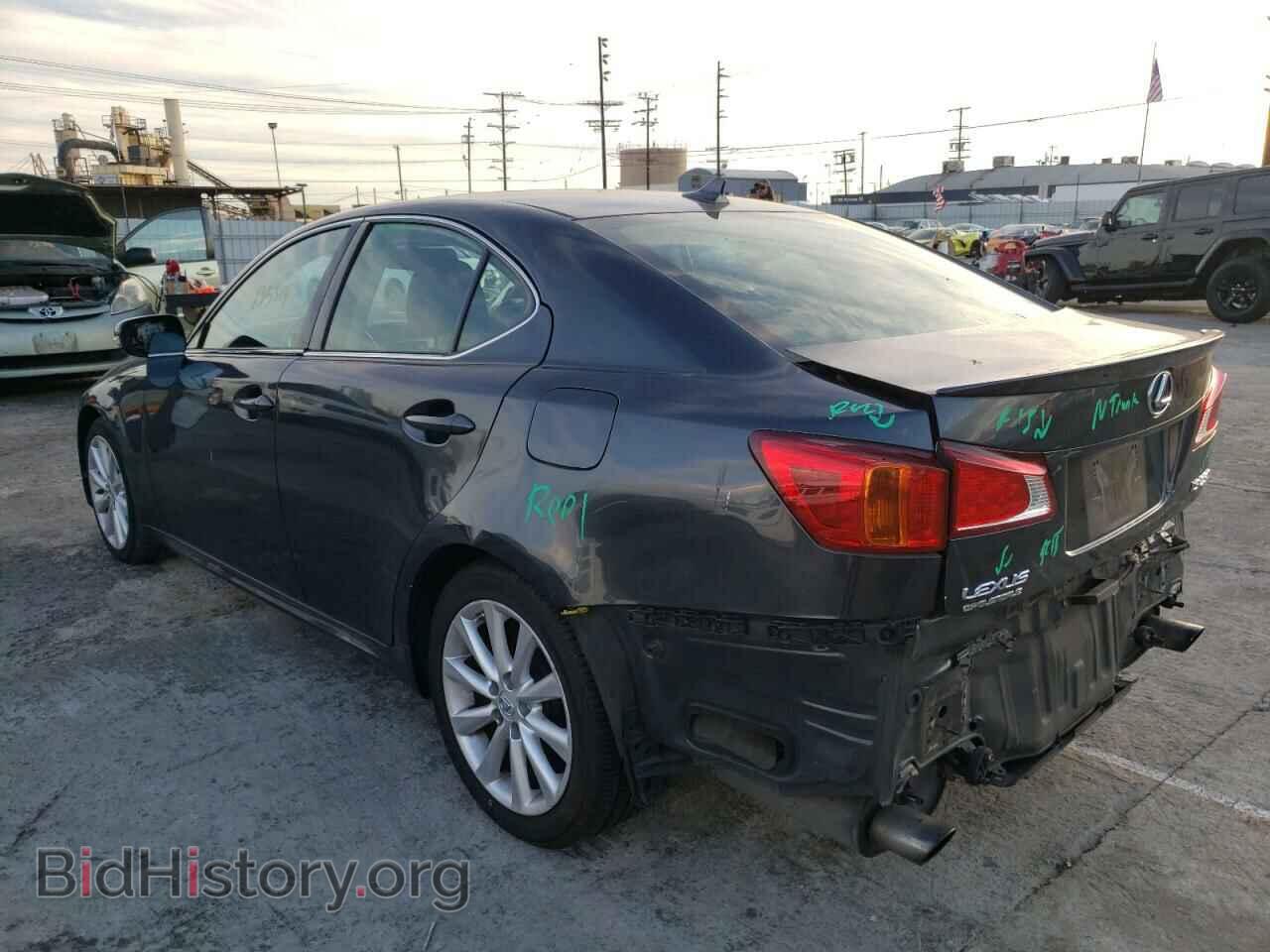 2009 LEXUS IS - VIN: JTHBK262995103634 - Фото 2