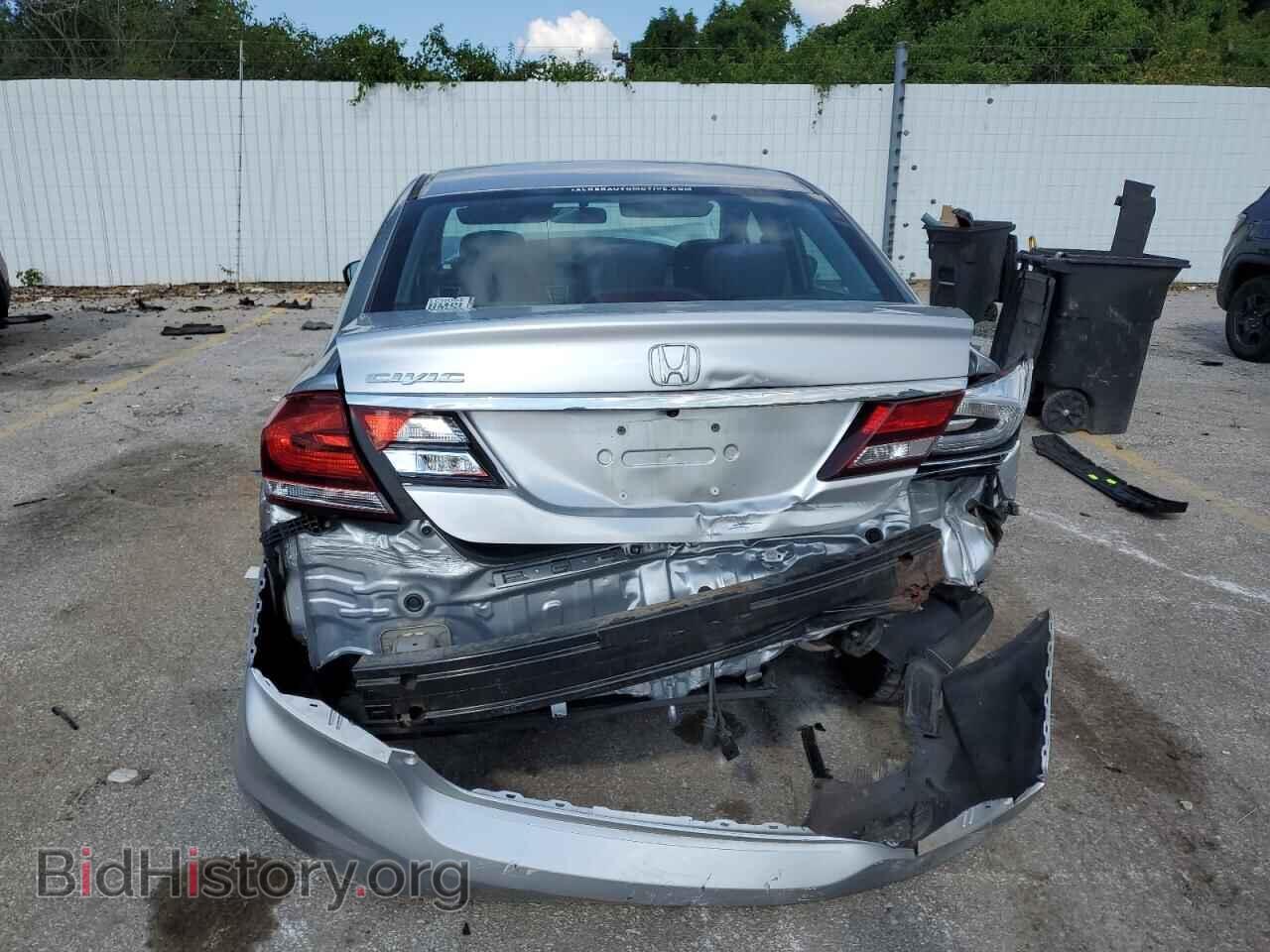 2014 HONDA CIVIC - VIN: 2HGFB2F80EH531989 - Фото 6