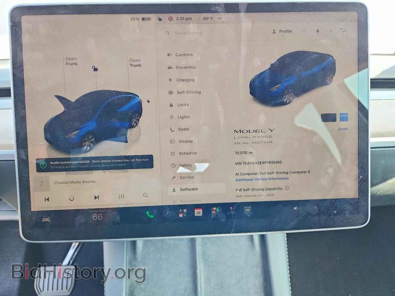2023 TESLA MODEL Y - VIN: 7SAYGAEE4PF615495 - Фото 9