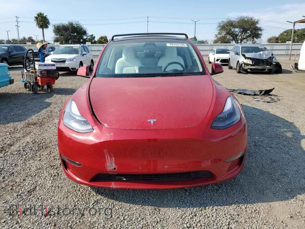 2022 TESLA MODEL Y - VIN: 7SAYGAEE2NF553401 - Photo 5