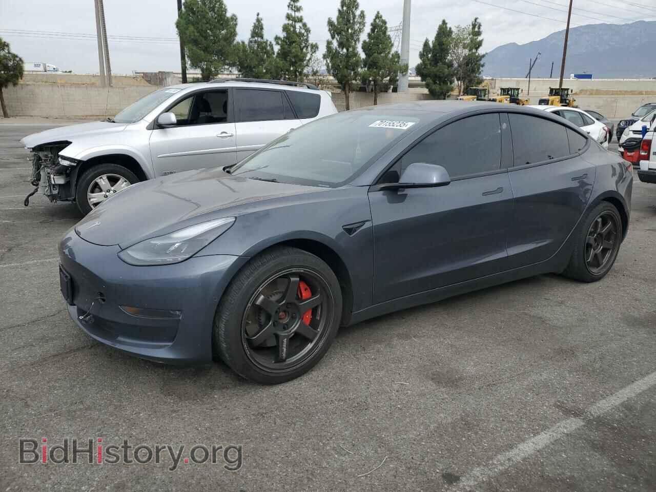 Photo 5YJ3E1EC6NF164580 - TESLA MODEL 3 2022