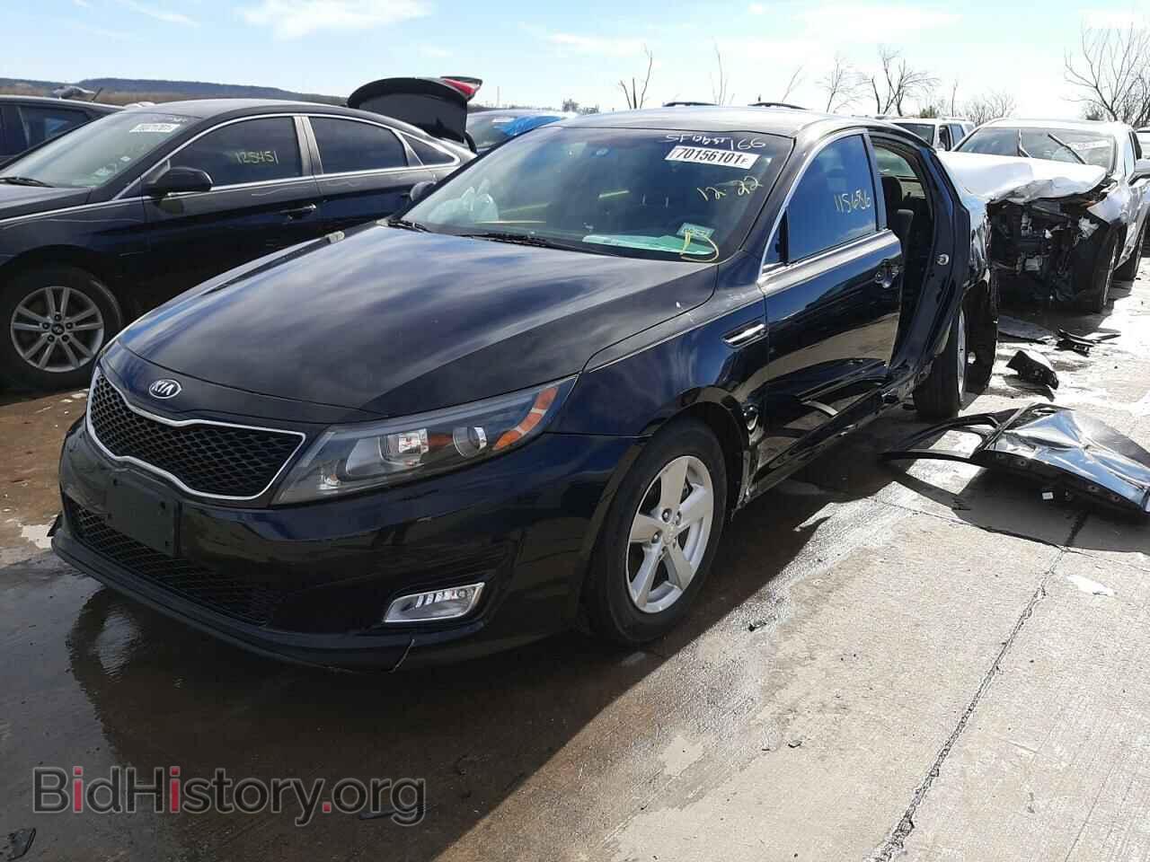 2015 KIA OPTIMA - VIN: 5XXGM4A79FG489401 - Фото 2