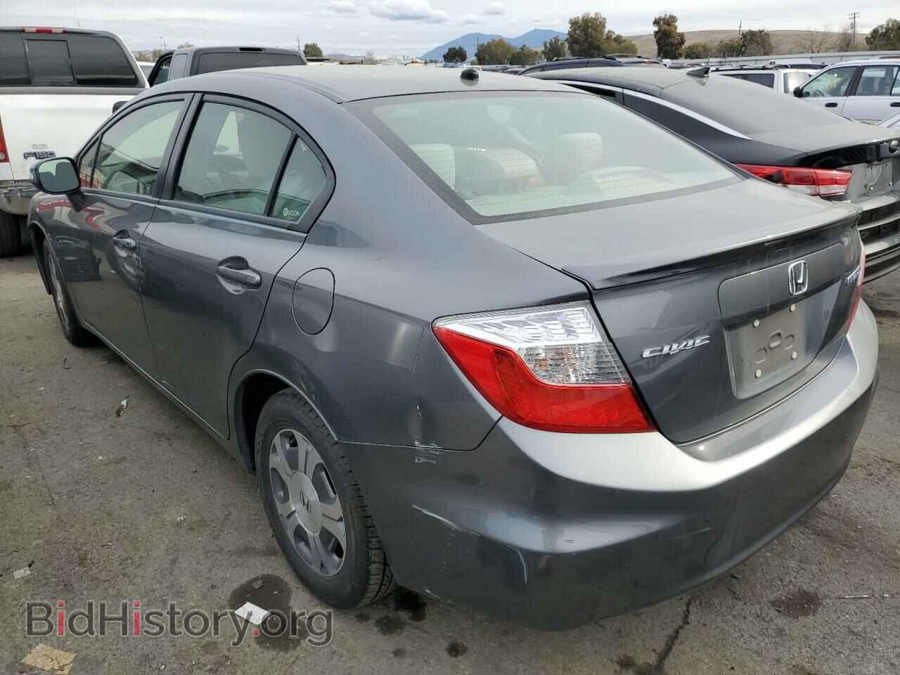 2012 HONDA CIVIC - VIN: JHMFB4F25CS008168 - Фото 2