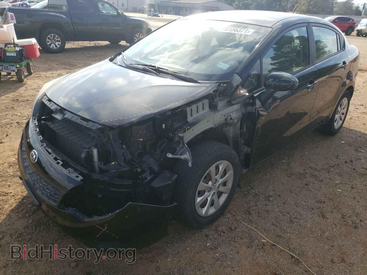 2015 KIA RIO - VIN: KNADM4A30F6447128 - Фото 2
