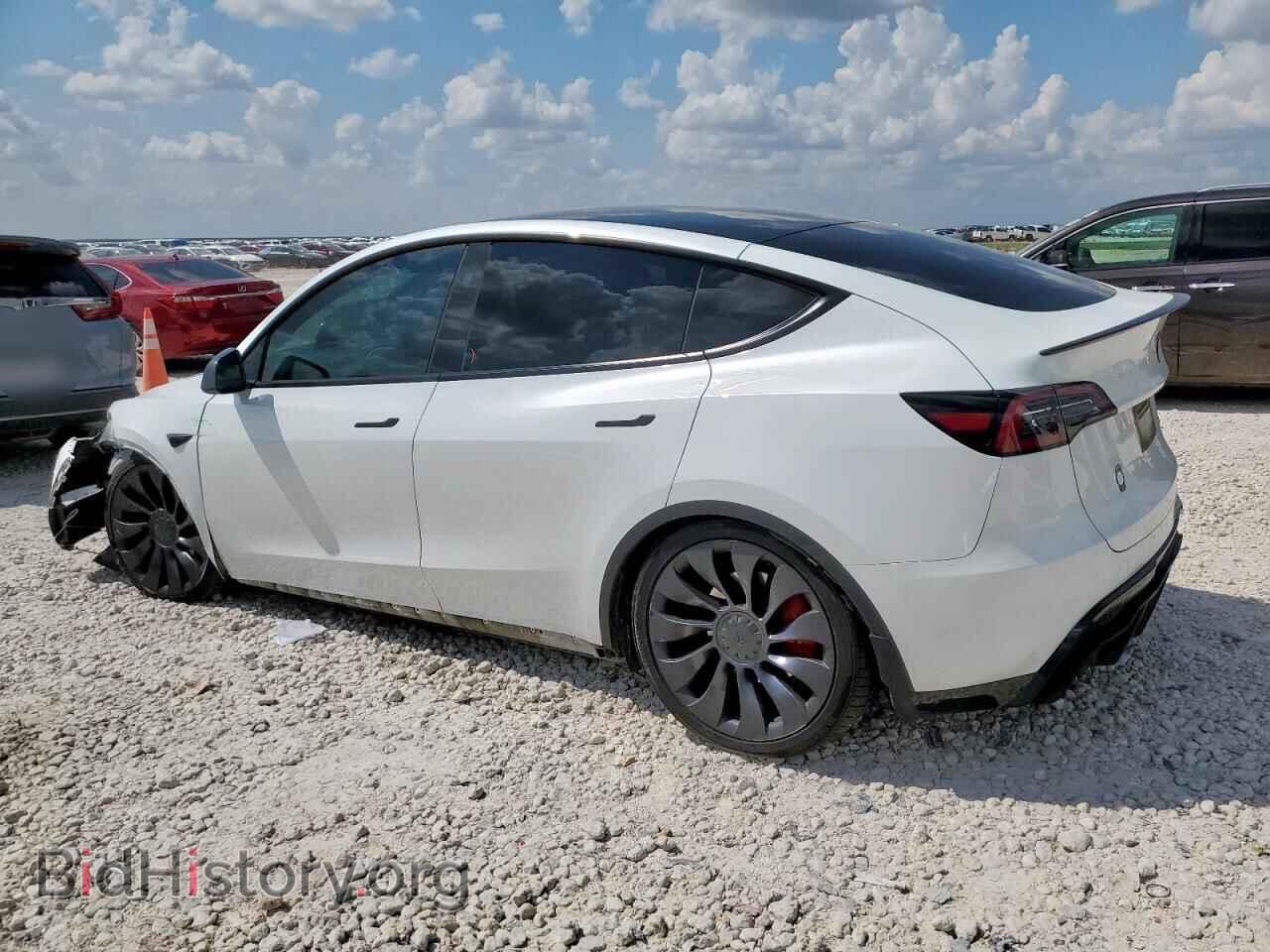 2024 TESLA MODEL Y - VIN: 7SAYGDEF6RA267029 - Фото 2