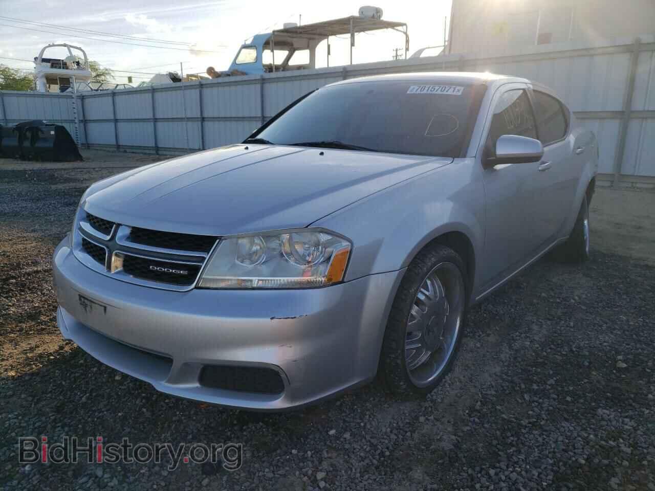 2012 DODGE AVENGER - VIN: 1C3CDZCB9CN103450 - Фото 2