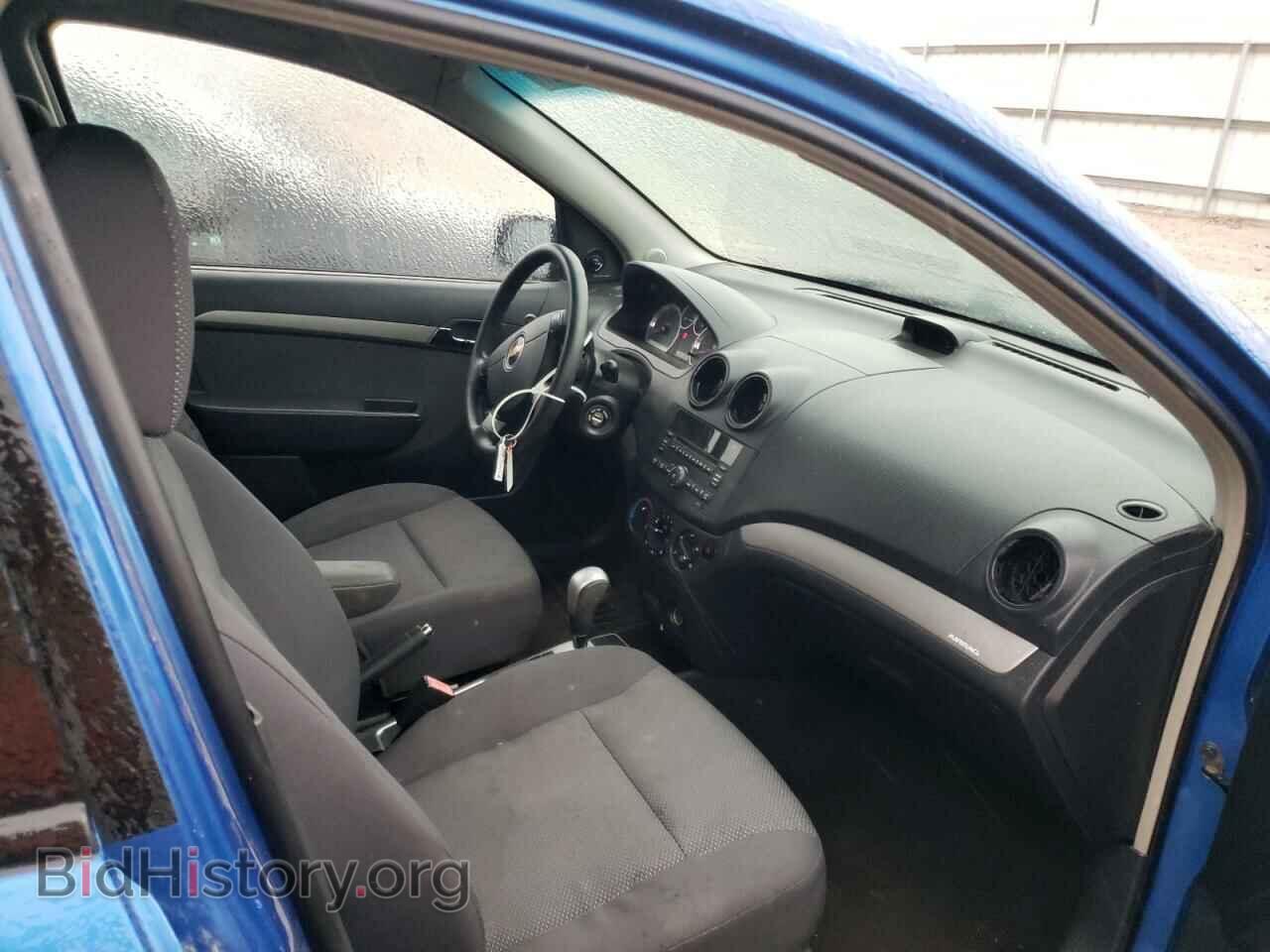 2009 CHEVROLET AVEO - VIN: KL1TD56E69B659422 - Фото 6