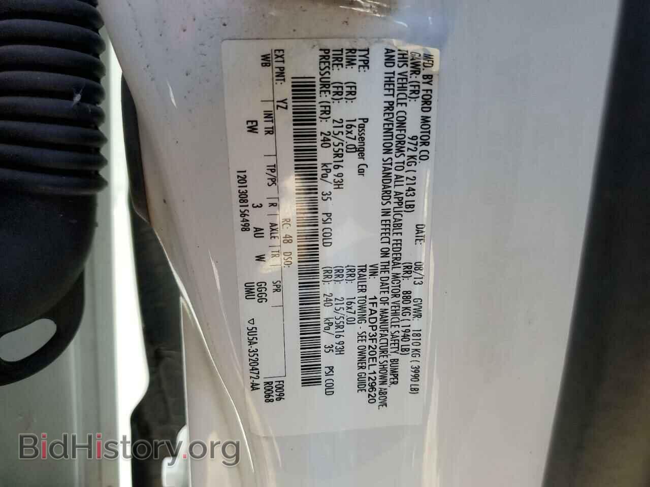 2014 FORD FOCUS - VIN: 1FADP3F20EL129620 - Photo 13