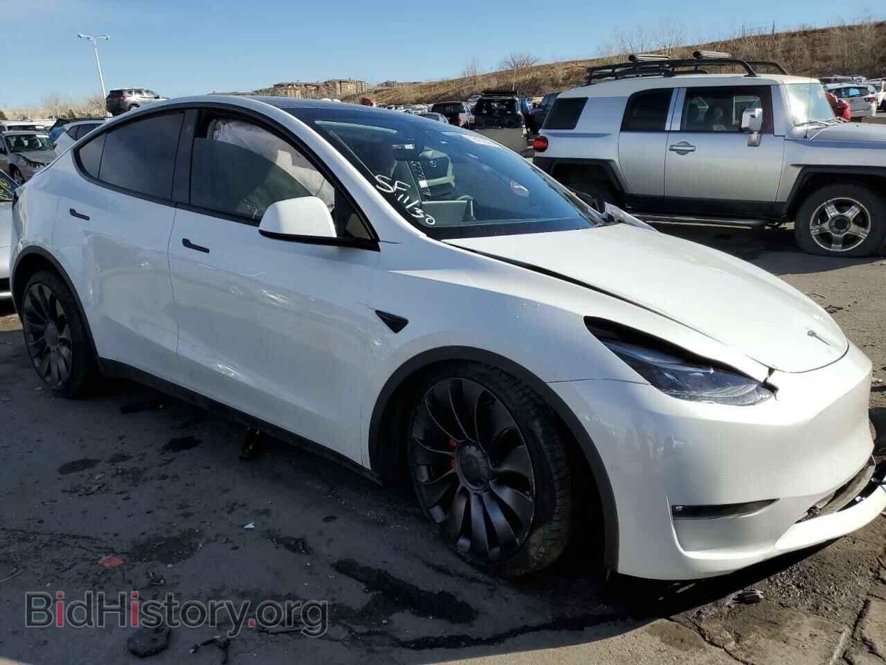 2021 TESLA MODEL Y - VIN: 5YJYGDEF7MF209729 - Фото 4