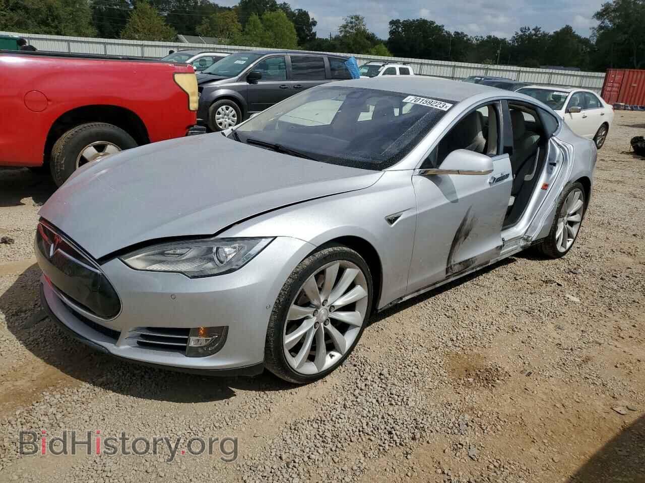 Photo 5YJSA1H1XEFP61412 - TESLA MODEL S 2014