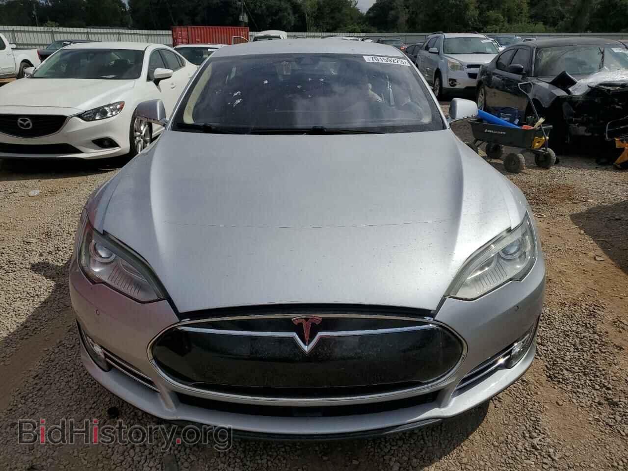2014 TESLA MODEL S - VIN: 5YJSA1H1XEFP61412 - Фото 5