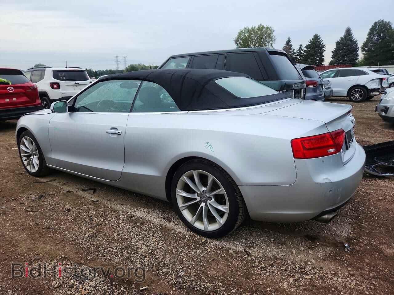 2013 AUDI A5 - VIN: WAULFAFH8DN010800 - Photo 2