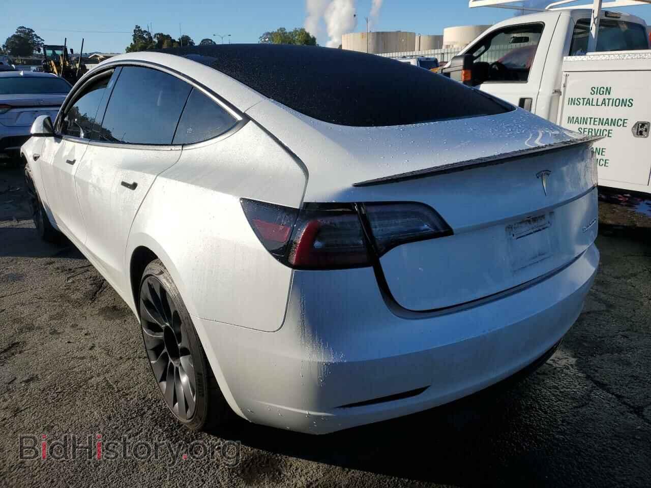 2021 TESLA MODEL 3 - VIN: 5YJ3E1EC9MF075889 - Фото 2