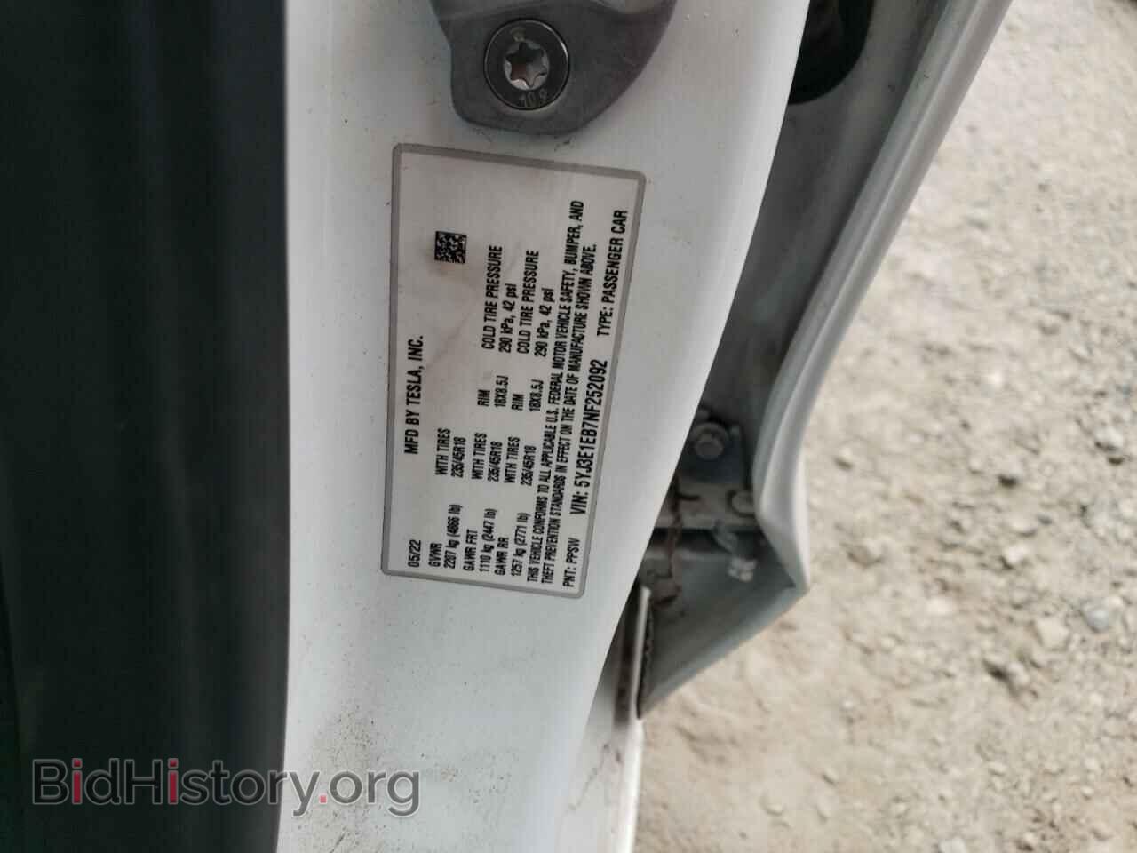 2022 TESLA MODEL 3 - VIN: 5YJ3E1EB7NF252092 - Photo 12