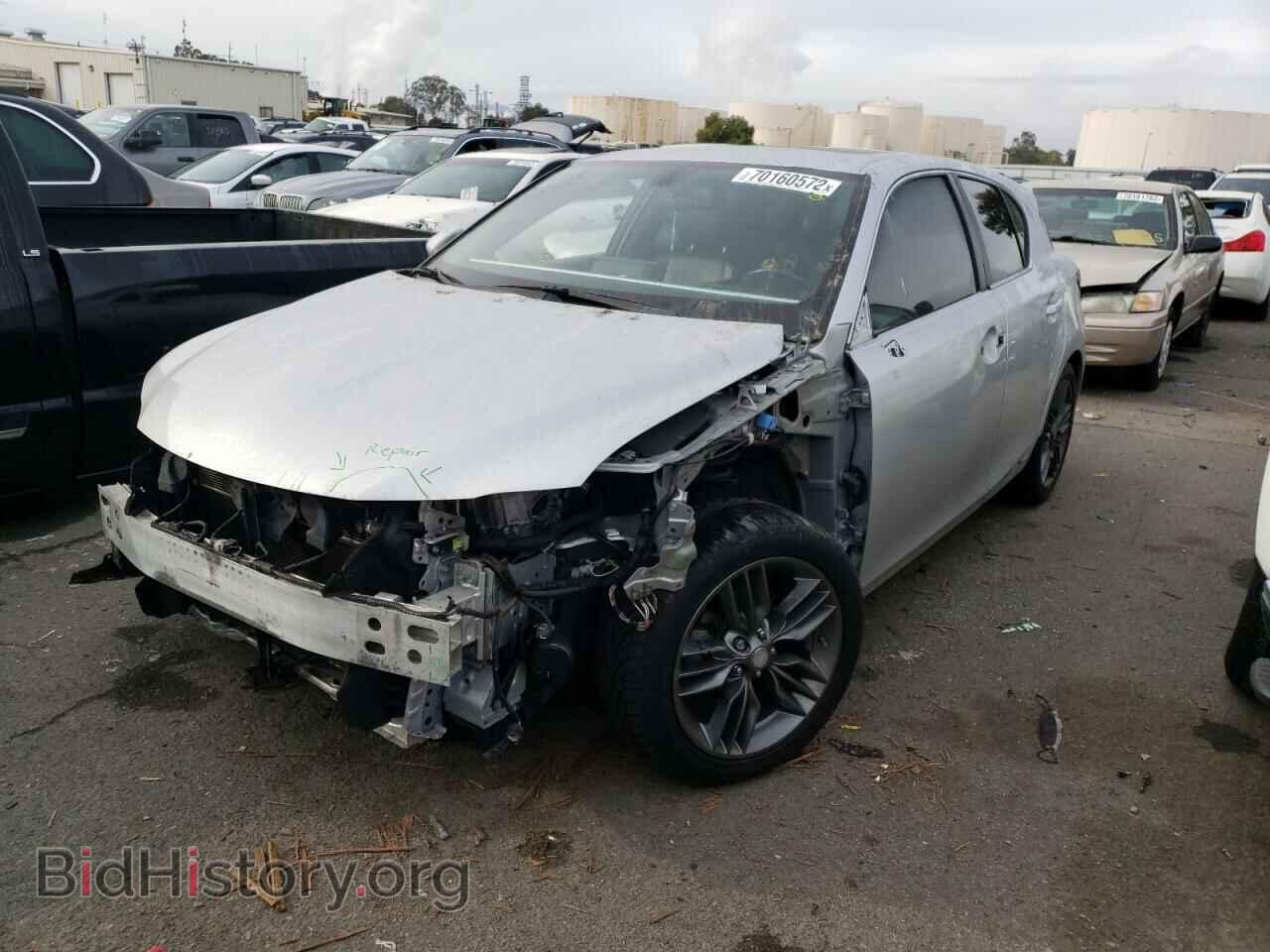 Photo JTHKD5BH7C2094009 - LEXUS CT 200 2012
